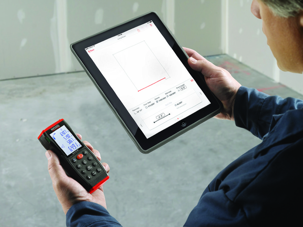 Дальномер лазерный RIDGID micro LM-400