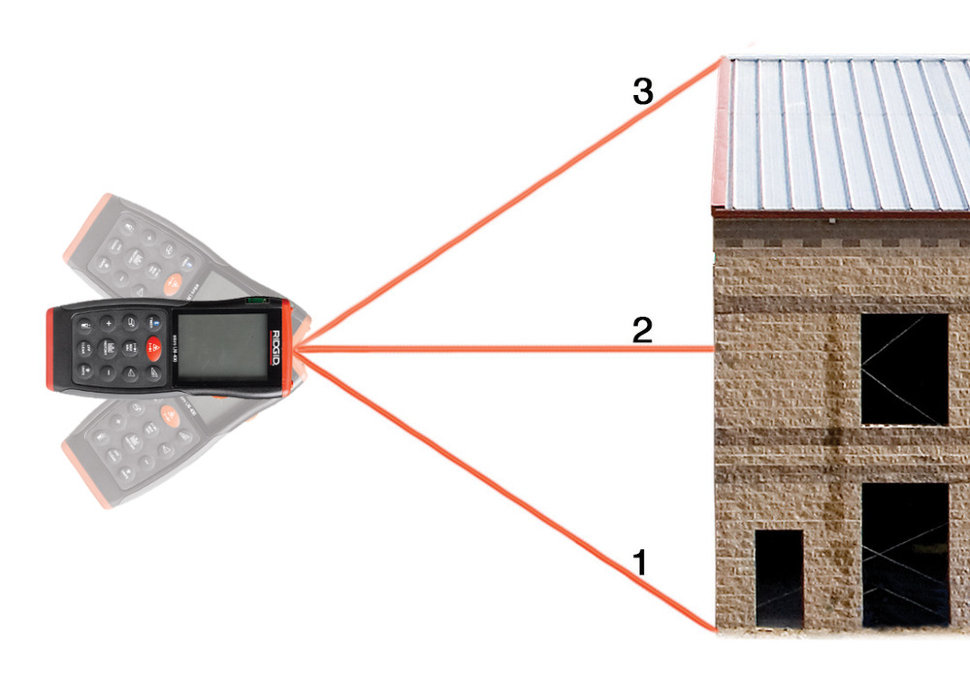 Дальномер лазерный RIDGID micro LM-400