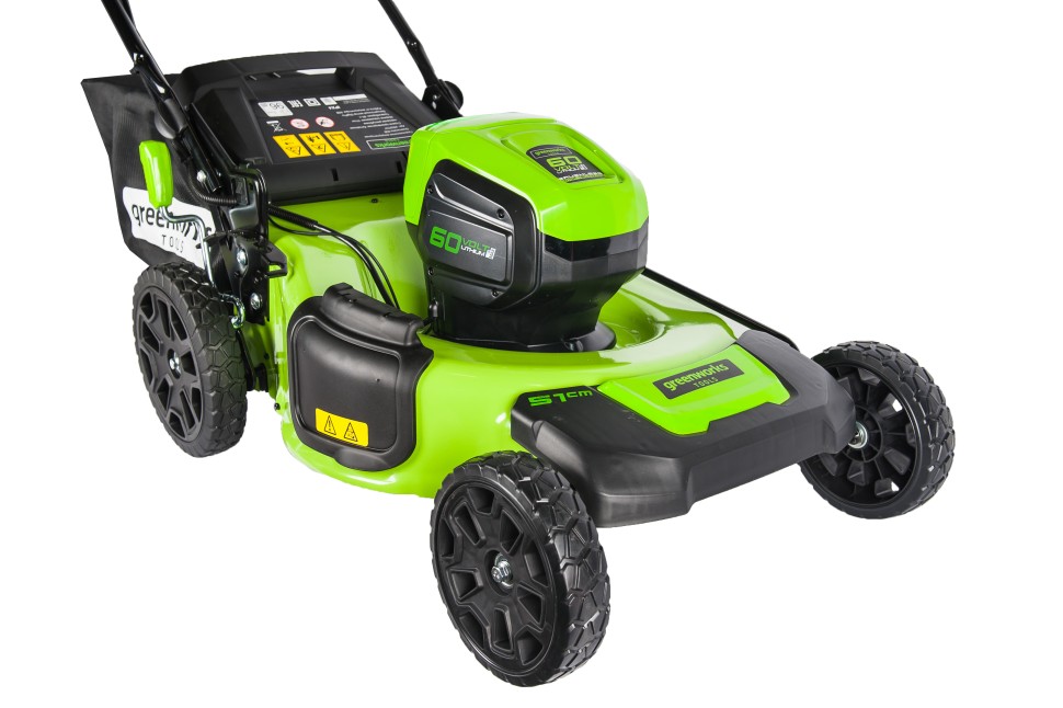 Газонокосилка бесщеточная аккумуляторная GD-60 60V GreenWorks GD60LM51HPK4