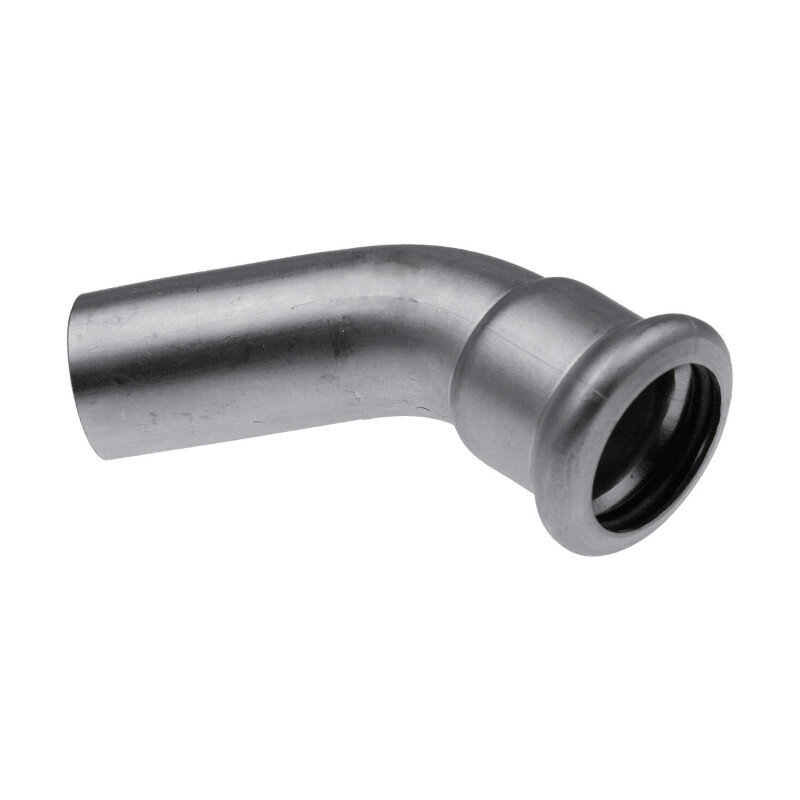 Угол-вставка пресс оцинк.сталь KAN 76,1 45° Therm Steel
