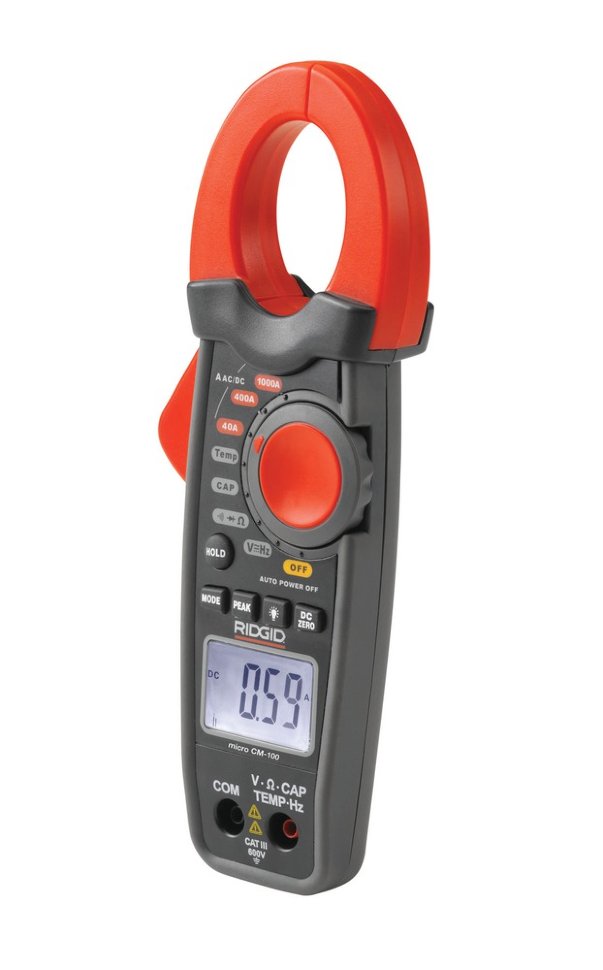 Клещи цифровые токовые RIDGID micro CM-100