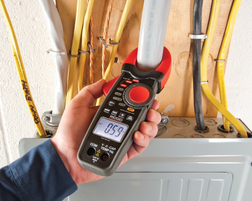 Клещи цифровые токовые RIDGID micro CM-100
