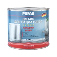 Эмаль для радиаторов Pufas белая (1,9 кг)