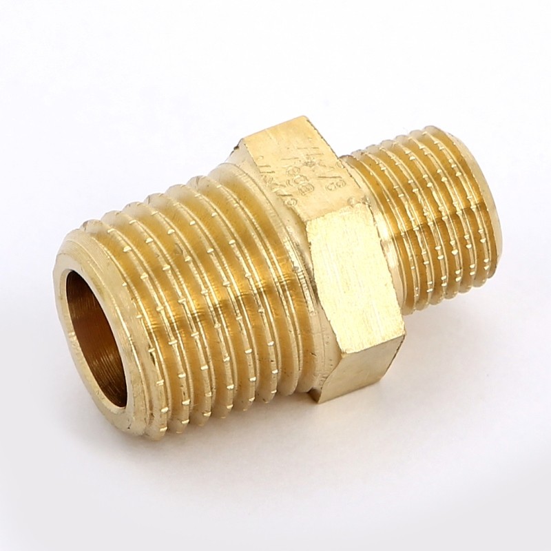 Ниппель бронза Viega 1/4х1/8