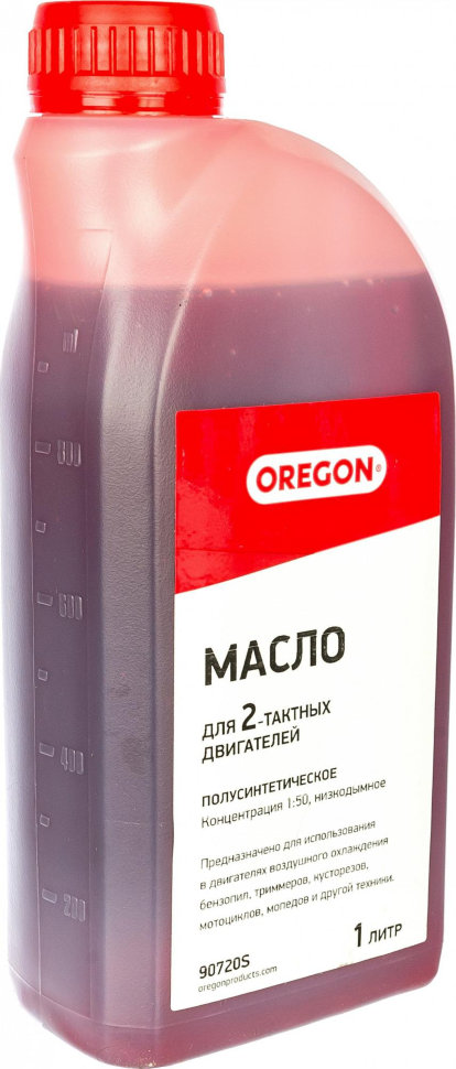 Масло полусинтетическое (1 л) для 2-тактных двигателей Oregon