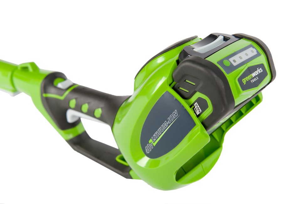 Кусторез телескопический аккумуляторный G-MAX 40V GREENWORKS G40PH51