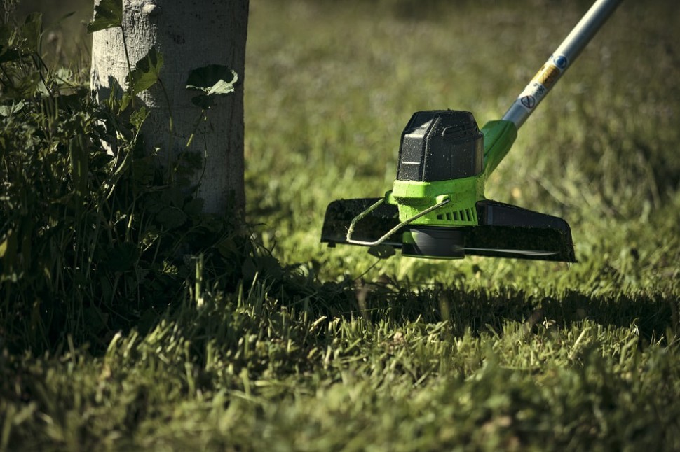 Триммер аккумуляторный G-MAX 40V GREENWORKS G40LT30