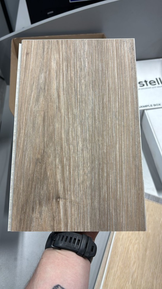 Ламинат SPC водостойкий 43 класс Stella Standart  Дуб Амбарный 1218 x 180 х 4,3 мм (3,069 кв.м)