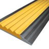 Противоскользящая накладная полоса-порог 46 мм/5 мм желтая 3 метра