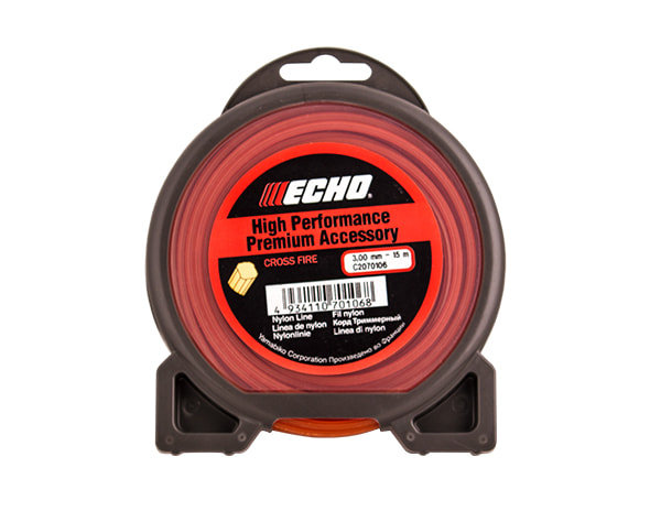 Корд триммерный Echo Cross Fire 3.0мм x 15м (крест)