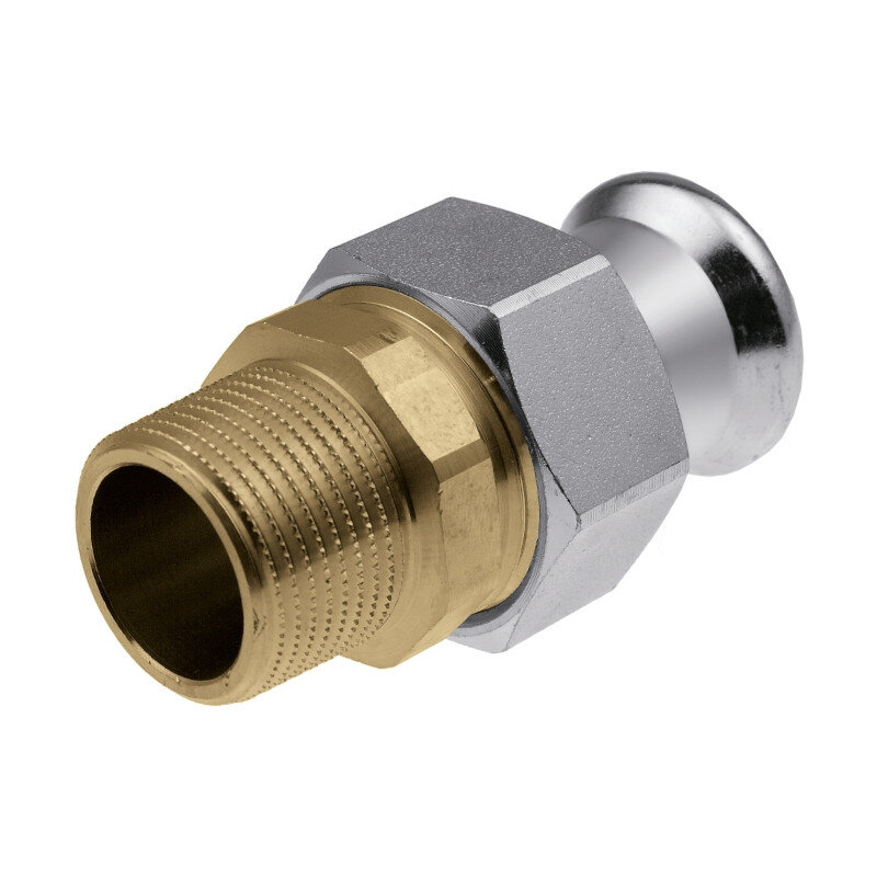 Муфта пресс-Н с разъемным соединением KAN 22 x 3/4 оцинк сталь Therm Steel