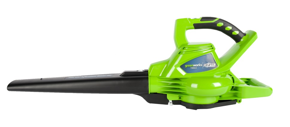 Воздуходув-пылесос аккумуляторный G-MAX 40V GREENWORKS GD40BV