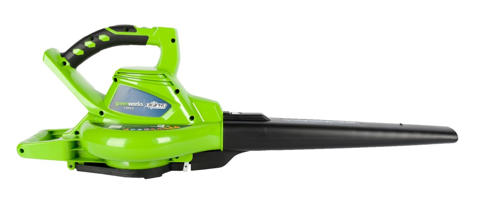 Воздуходув-пылесос аккумуляторный G-MAX 40V GREENWORKS GD40BV