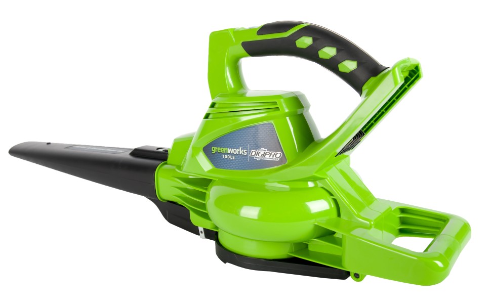 Воздуходув-пылесос аккумуляторный G-MAX 40V GREENWORKS GD40BV