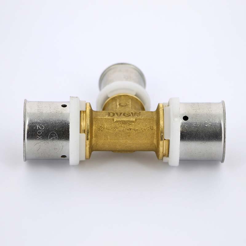 Тройник пресс UNI-FITT 26х20х26