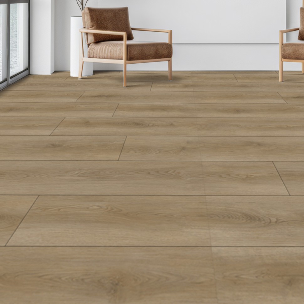 Ламинат SPC водостойкий 43 класс Stella Standart Орех Сливочный 1218 x 180 х 4,3 мм (3,069 кв.м)