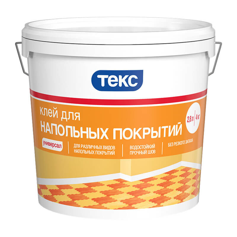 Клей для напольных покрытий Текс Универсал (4 кг)