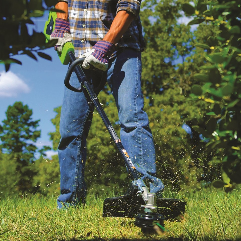 Триммер аккумуляторный G-MAX 40V GREENWORKS GD40BC