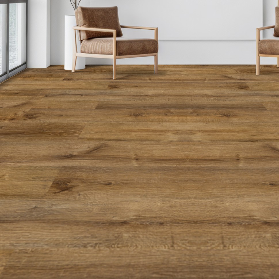 Ламинат SPC водостойкий 43 класс Stella Standart Пекан Макао 1218 x 180 х 4,3 мм (3,069 кв.м)