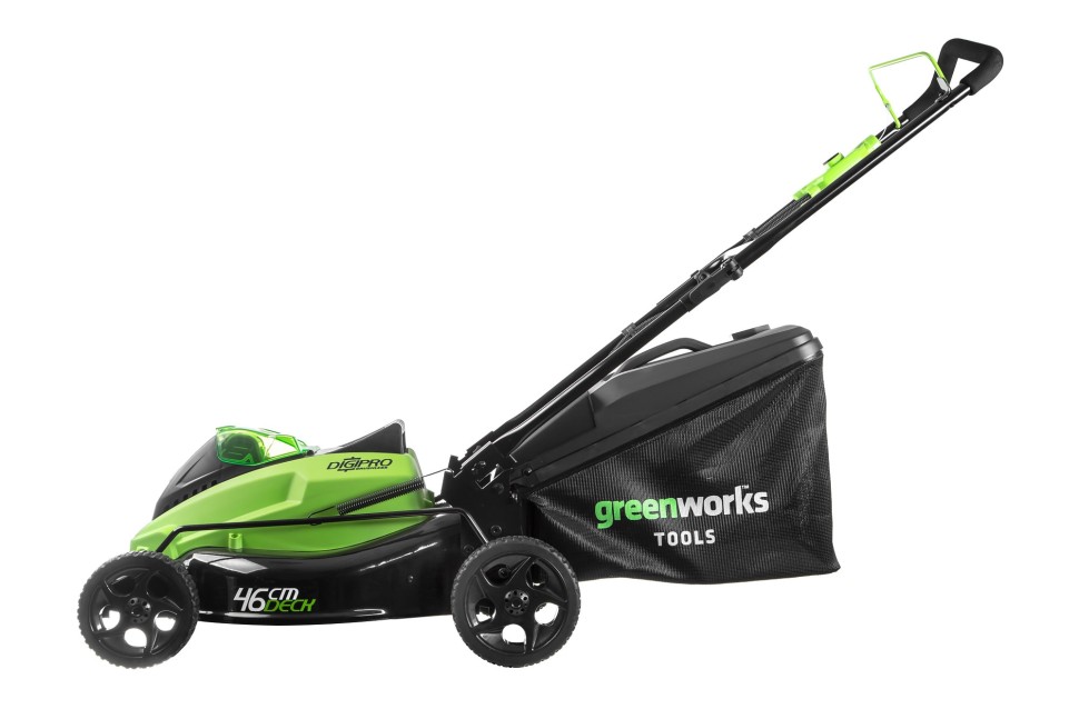 Газонокосилка аккумуляторная G-MAX 40V GREENWORKS GD40LM45K4