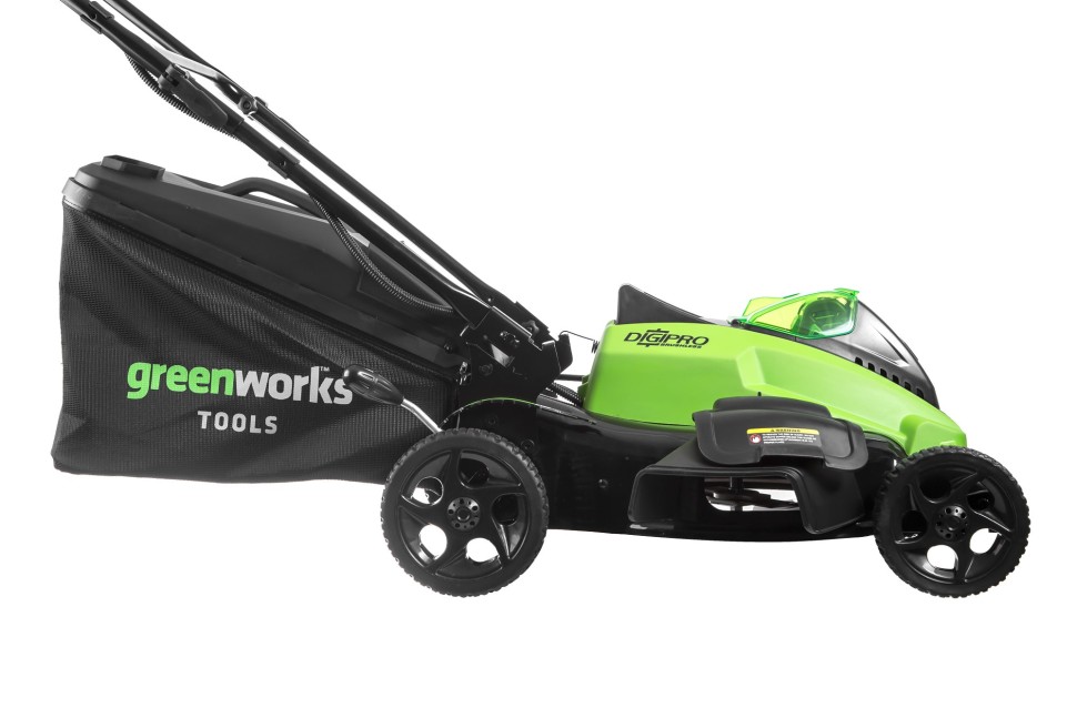 Газонокосилка аккумуляторная G-MAX 40V GREENWORKS GD40LM45K4