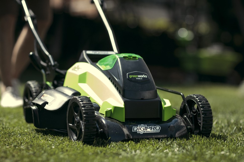 Газонокосилка аккумуляторная G-MAX 40V GREENWORKS GD40LM45K4