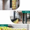 Панель АБС STELLA фартук для кухни Фрукты 3000х600х1,5 мм