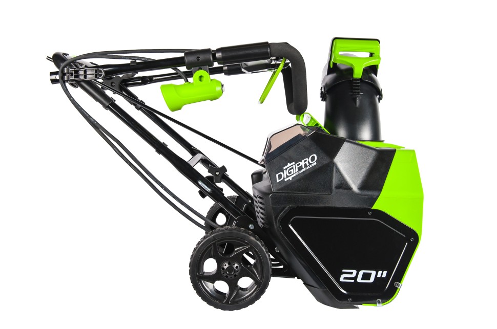 Снегоуборщик аккумуляторный G-MAX 40V GREENWORKS GD40SB2K