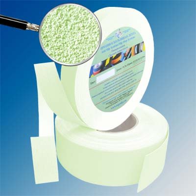 Самоклеющаяся фотолюминесцентная абразивная лента Antislip Systems 25 мм 18,3 м/рулон