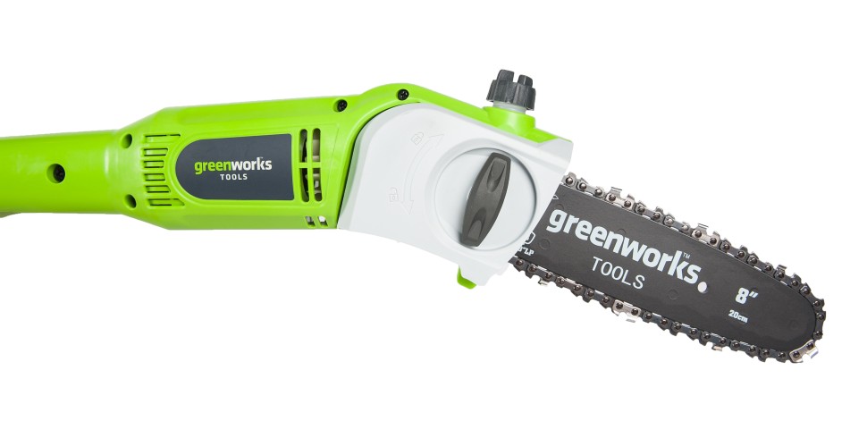 Высоторез-сучкорез электрический 720W GREENWORKS GPS7220