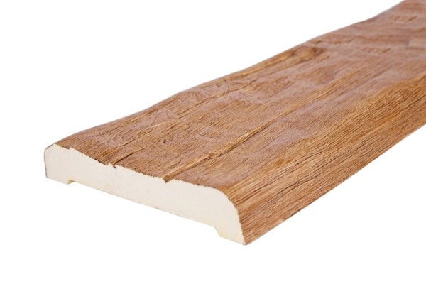 Доска (балка) потолочная Д12 Светлый дуб 2,5х12см (2 метра) декоративная под дерево