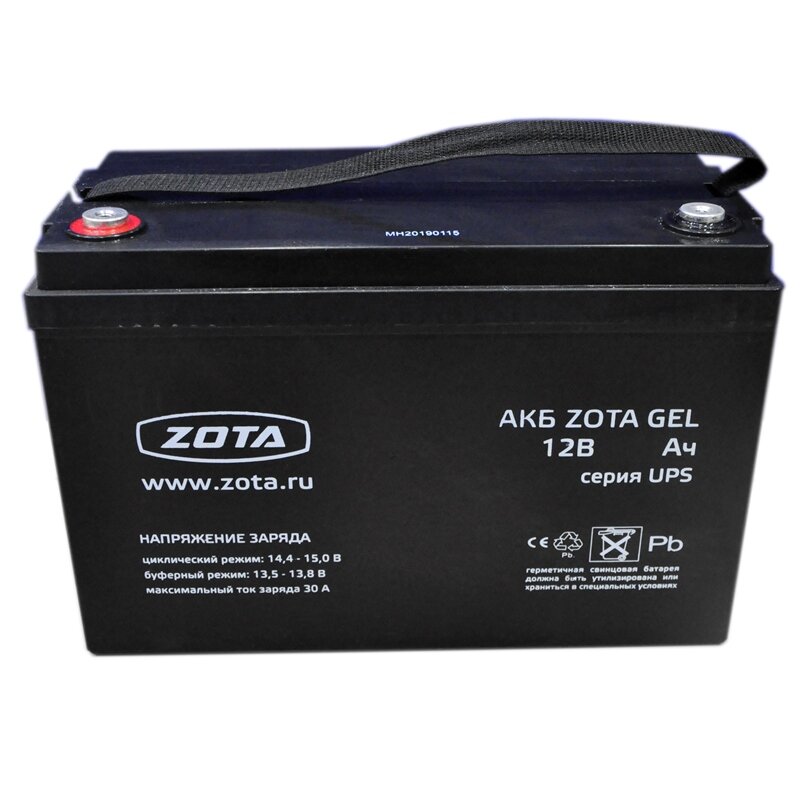 Аккумуляторная батарея ZOTA GEL 200-12, 200 А*ч 12 В