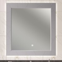 Зеркало Луиджи 100, цвет серый матовый