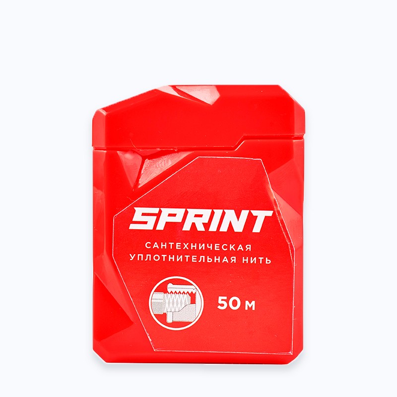 Нить уплотнительная Sprint для герметизации резьбовых соединений, 25 м, блистер