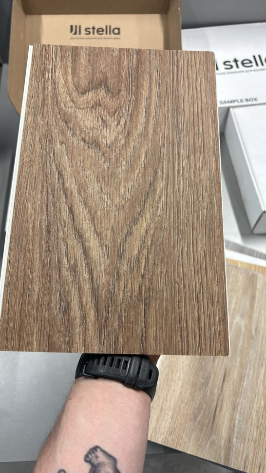 Ламинат SPC водостойкий 43 класс Stella Light Гранд Хартли 1218 x 180 х 4мм (3,069 кв.м)