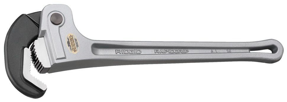 Ключ трубный алюминиевый RIDGID RapidGrip 14