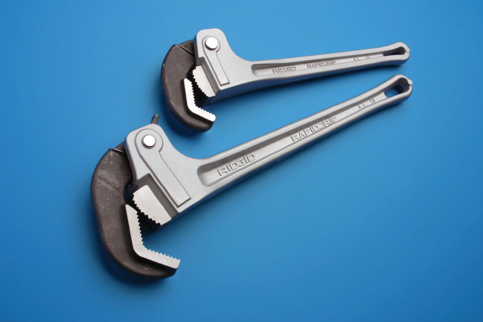 Ключ трубный алюминиевый RIDGID RapidGrip 14