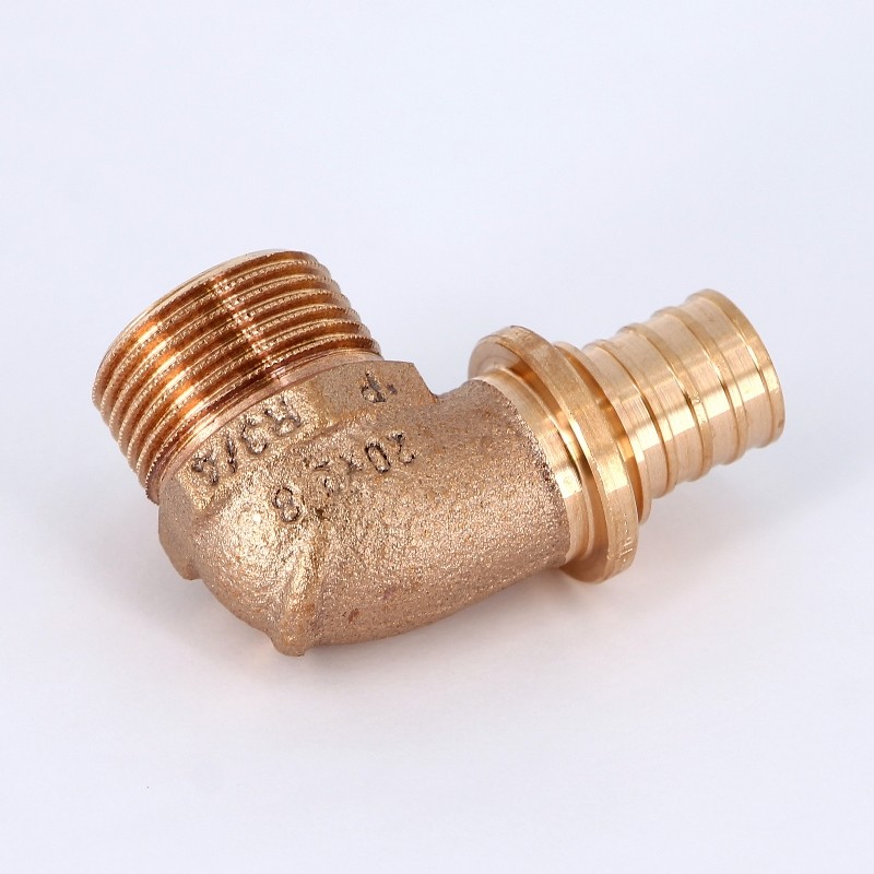 Угол надвижной Н бронза REHAU 20х3/4 RX+