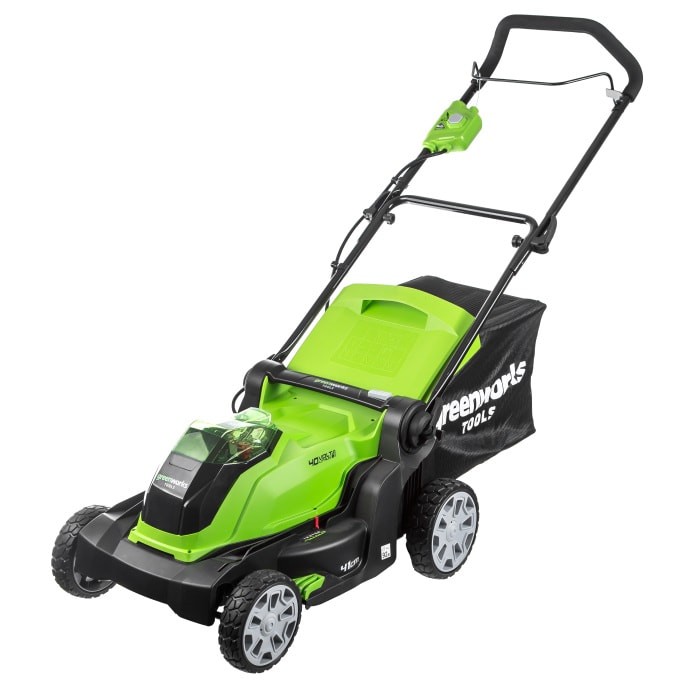 Газонокосилка аккумуляторная G-MAX 40V GREENWORKS G40LM41K6