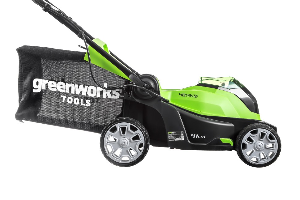 Газонокосилка аккумуляторная G-MAX 40V GREENWORKS G40LM41K6