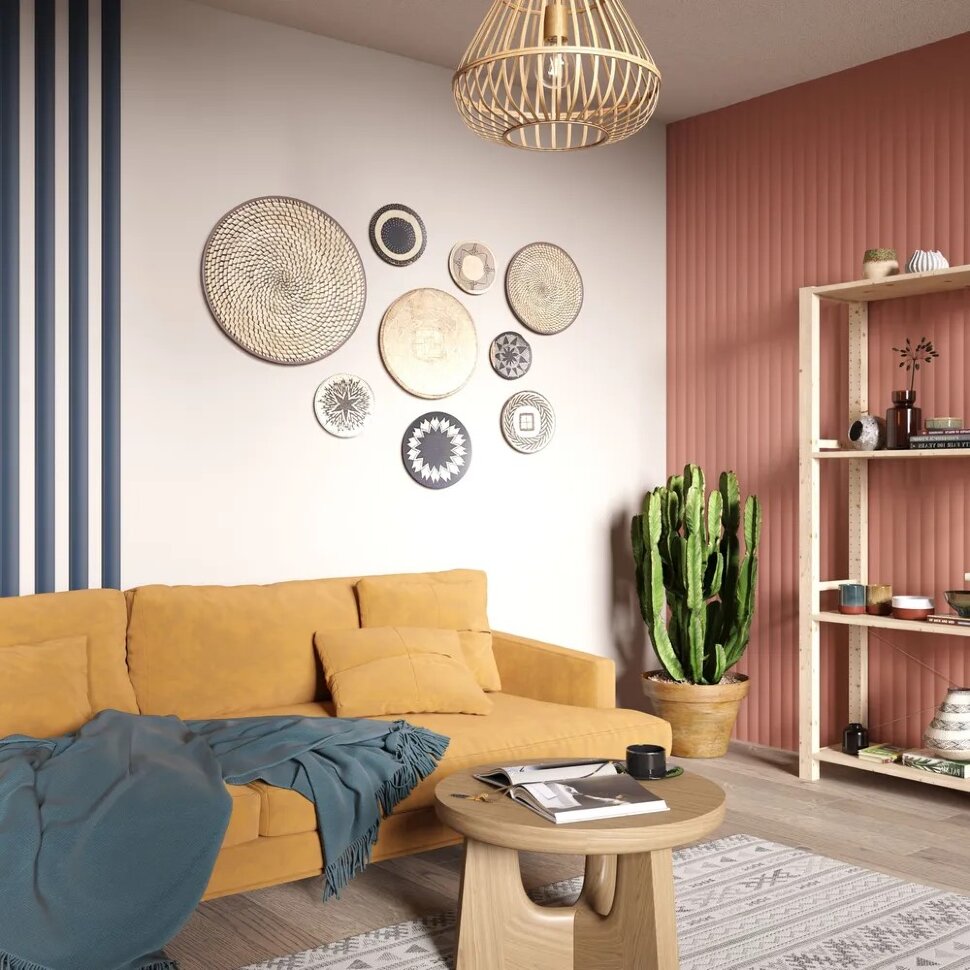 Панель МДФ Dune Stella De Luxe 2700х200х10 Mauve (упак. 2 шт = 1,08м²)