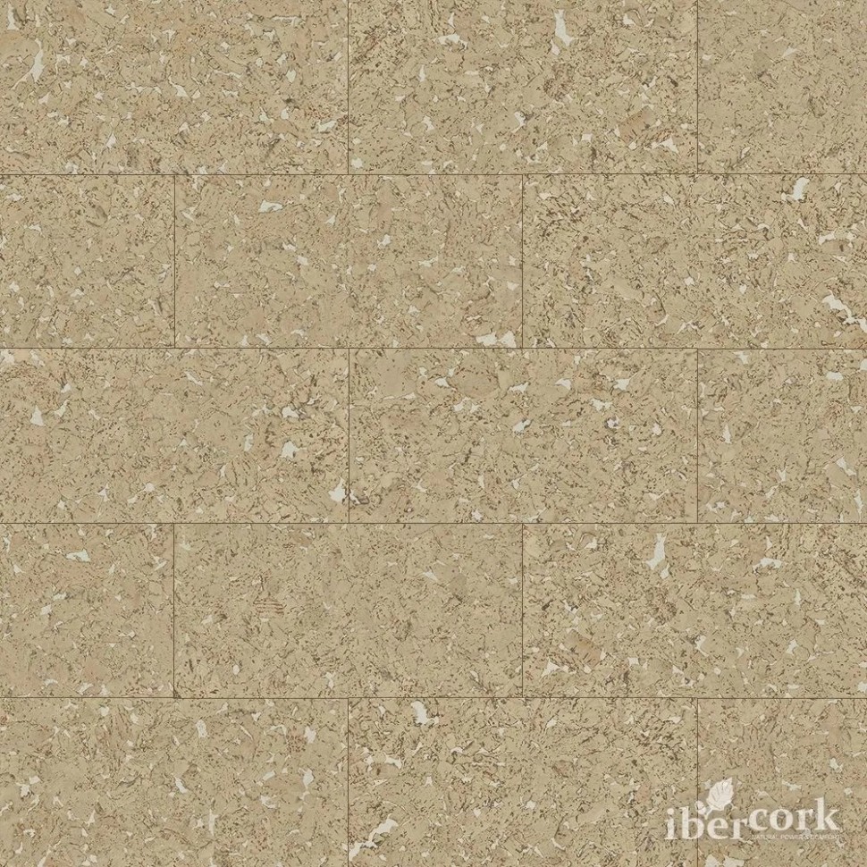 Пробковые панели для стен IberCork Лерида Крем. Упаковка - 11 листов = 1.98 кв.м