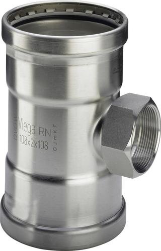 Тройник пресс-В нержавеющая сталь Sanpress Inox VIEGA 108х3/4х108