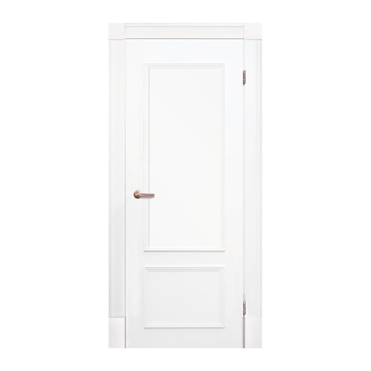 Полотно дверное Olovi Петербургские двери 2, глухое, белое, б/з (М10 945х2050х40 мм)