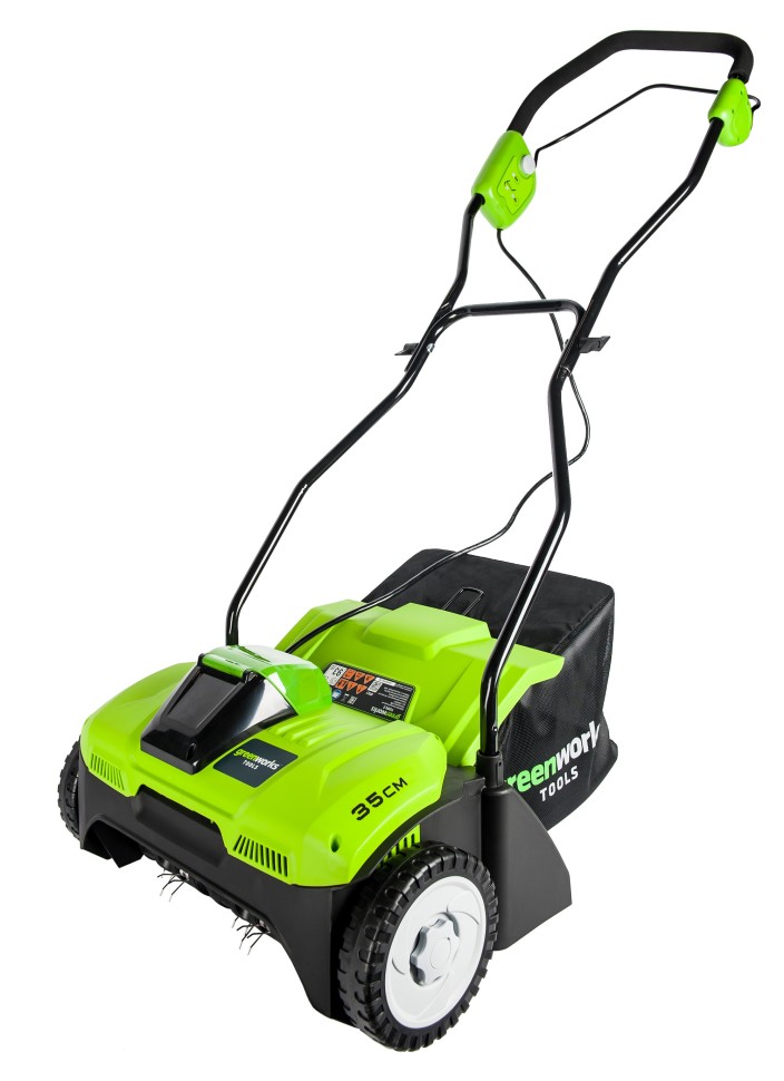 Аэратор аккумуляторный G-MAX 40V GREENWORKS G40DT30