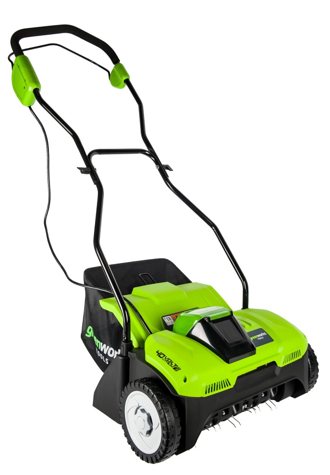 Аэратор аккумуляторный G-MAX 40V GREENWORKS G40DT30