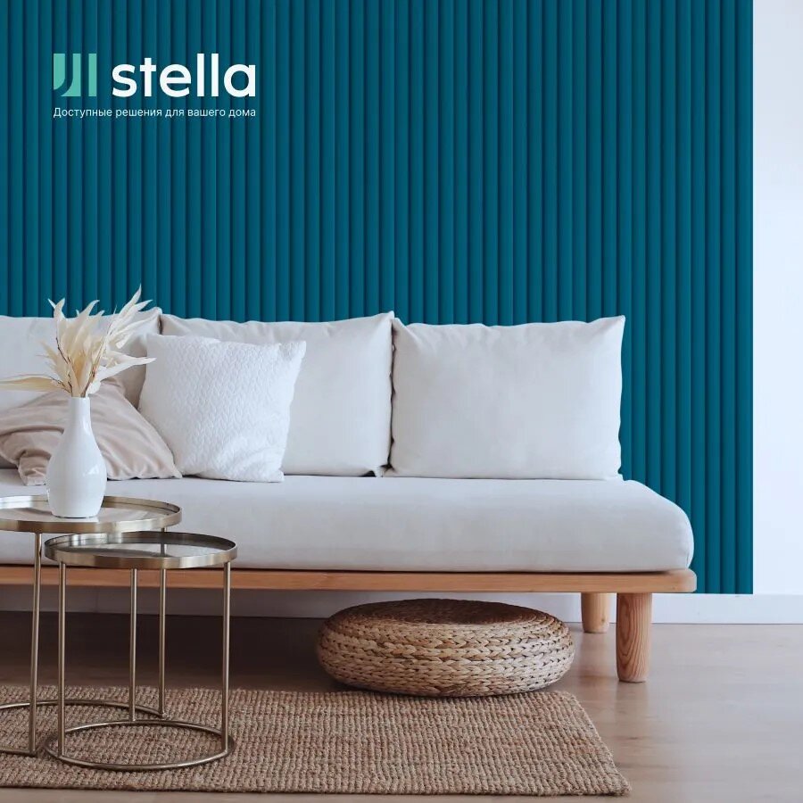 Панель МДФ Dune Stella De Luxe 2700х200х10 Ocean (упак. 2 шт = 1,08м²)