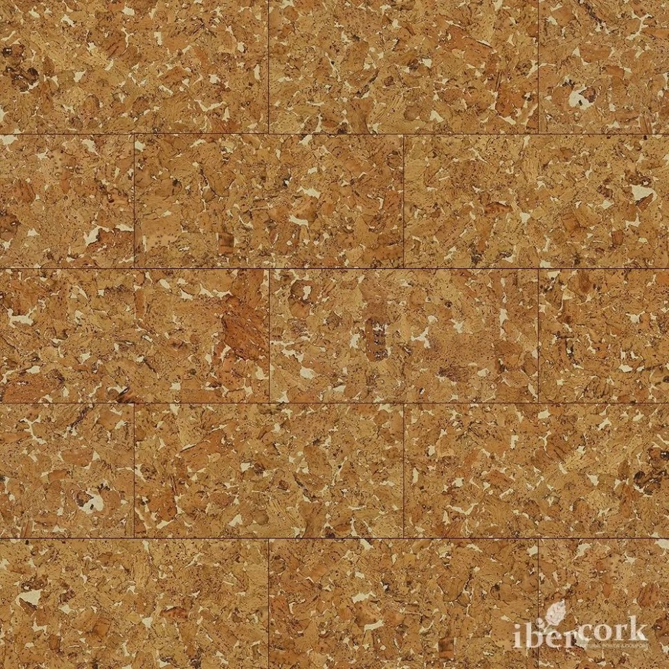 Пробковые панели для стен IberCork Лерида Карамель. Упаковка - 11 листов = 1.98 кв.м