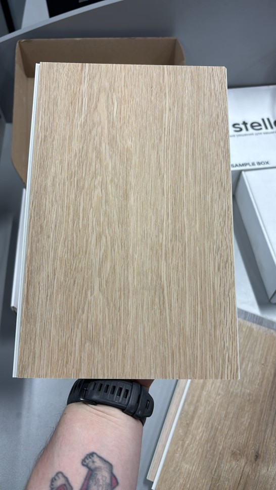 Ламинат SPC водостойкий 43 класс Stella Light Шале Натуральный 1218 x 180 х 4мм (3,069 кв.м)