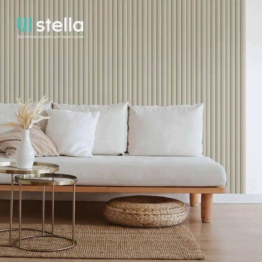 Панель МДФ Dune Stella De Luxe 2700х200х10 Palomino (упак. 2 шт = 1,08м²)